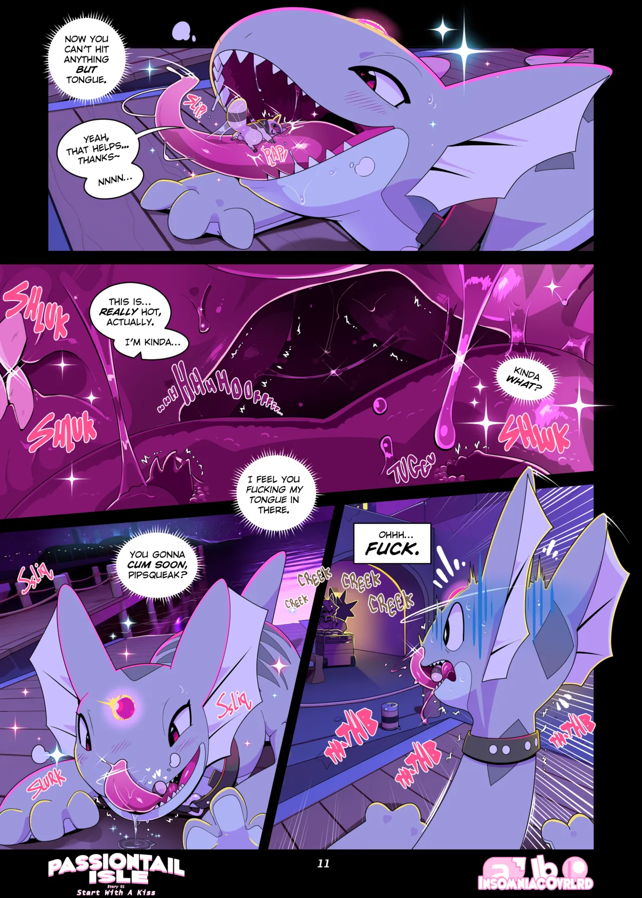 Passiontail Isle: Start with a Kiss page 12 full