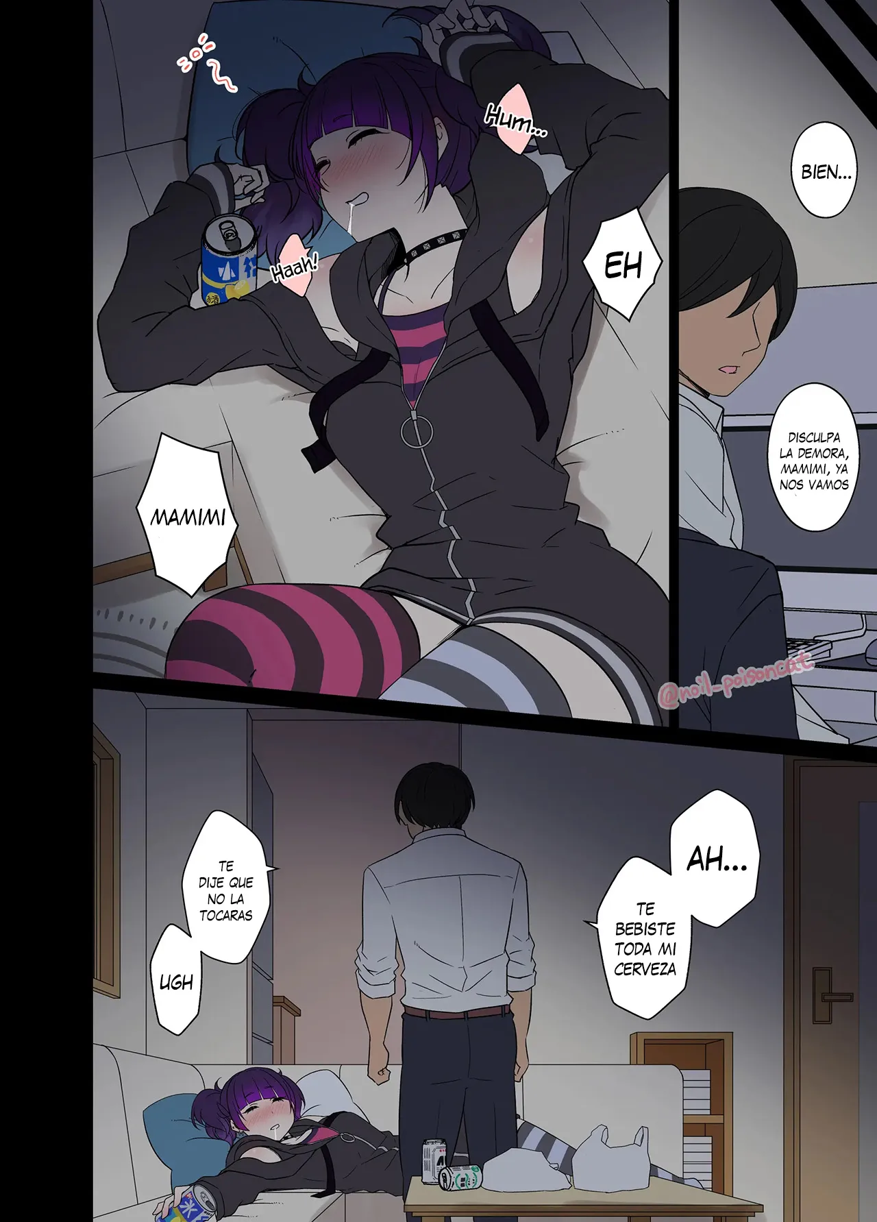 Deisui Shita Tanaka Mamimi ni Warui Koto o Suru Hanashi - Haciéndole cosas malas a Mamimi Tanaka borracha page 3 full