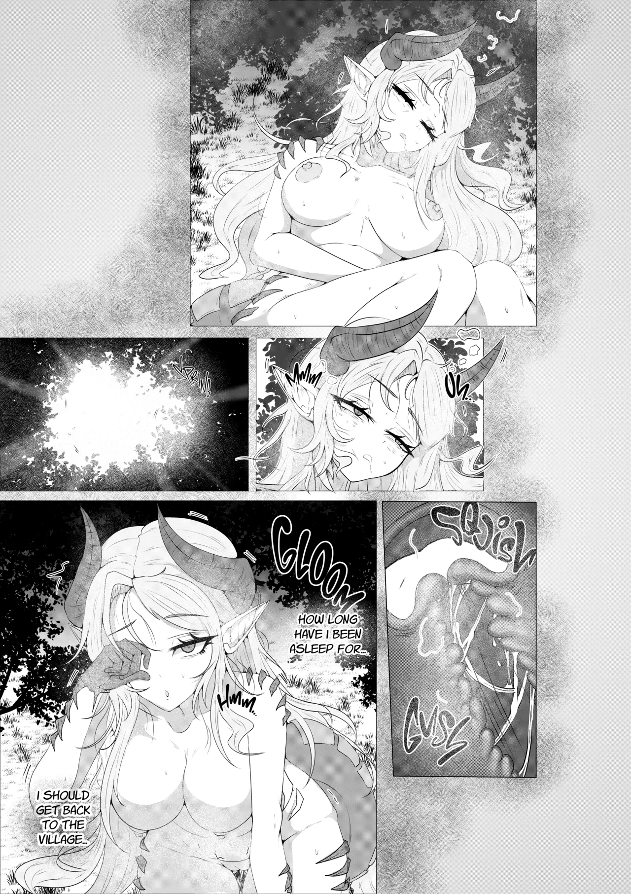 The Corruption of a Fallen Dragon Knight page 8 full