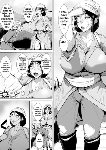 [AKYS Honpo] Mura no Insyuu de Seikyouiku wo一 Syuukan Zissen Suru Kaa-tyan｜La Mamá que Pone en Práctica la Educación Sexual Durante una Semana por una Antigua Costumbre del Pueblo [Spanish] [Hta scan] cover