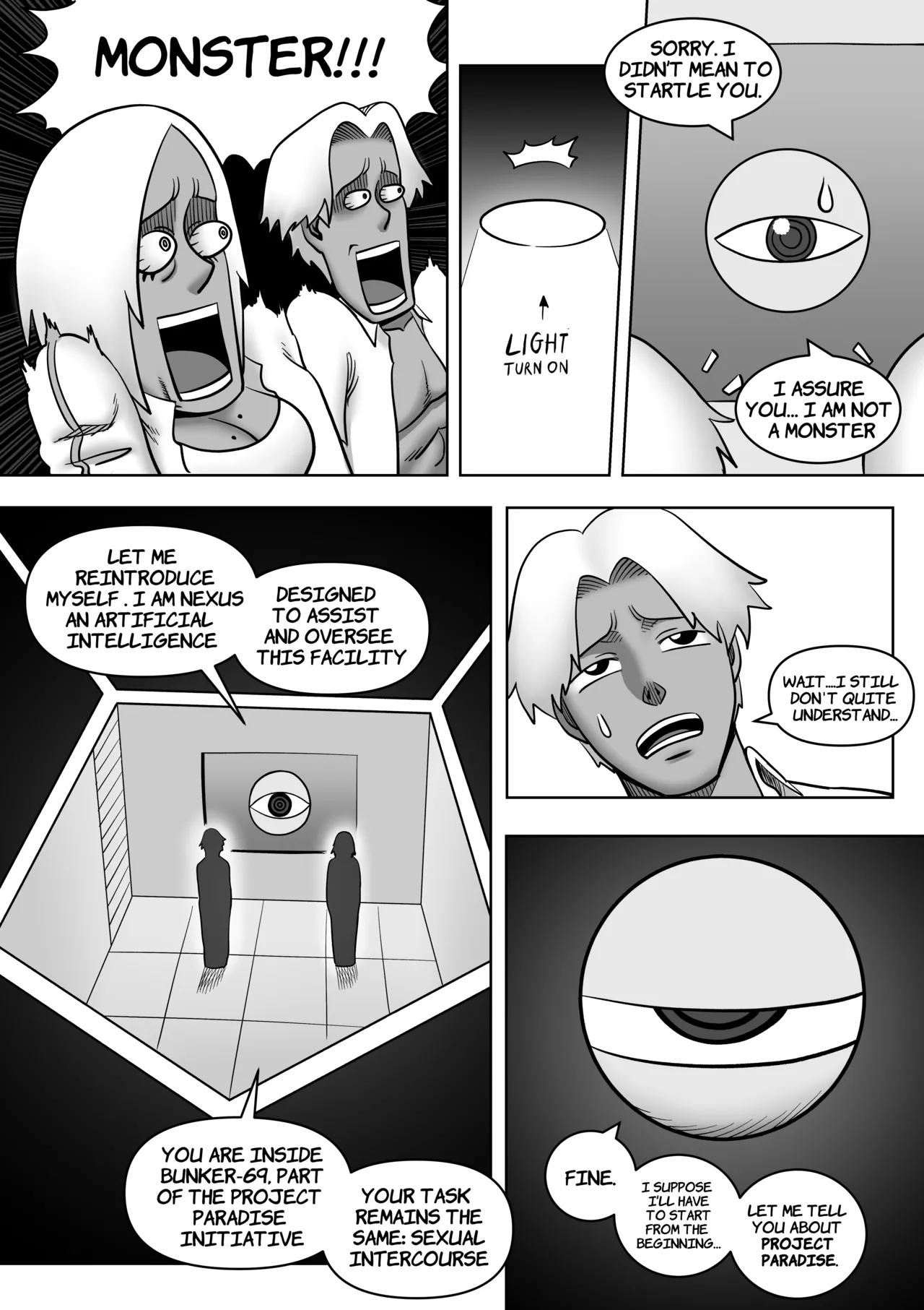 Mother and son on a desert island - CH1 page 7 full