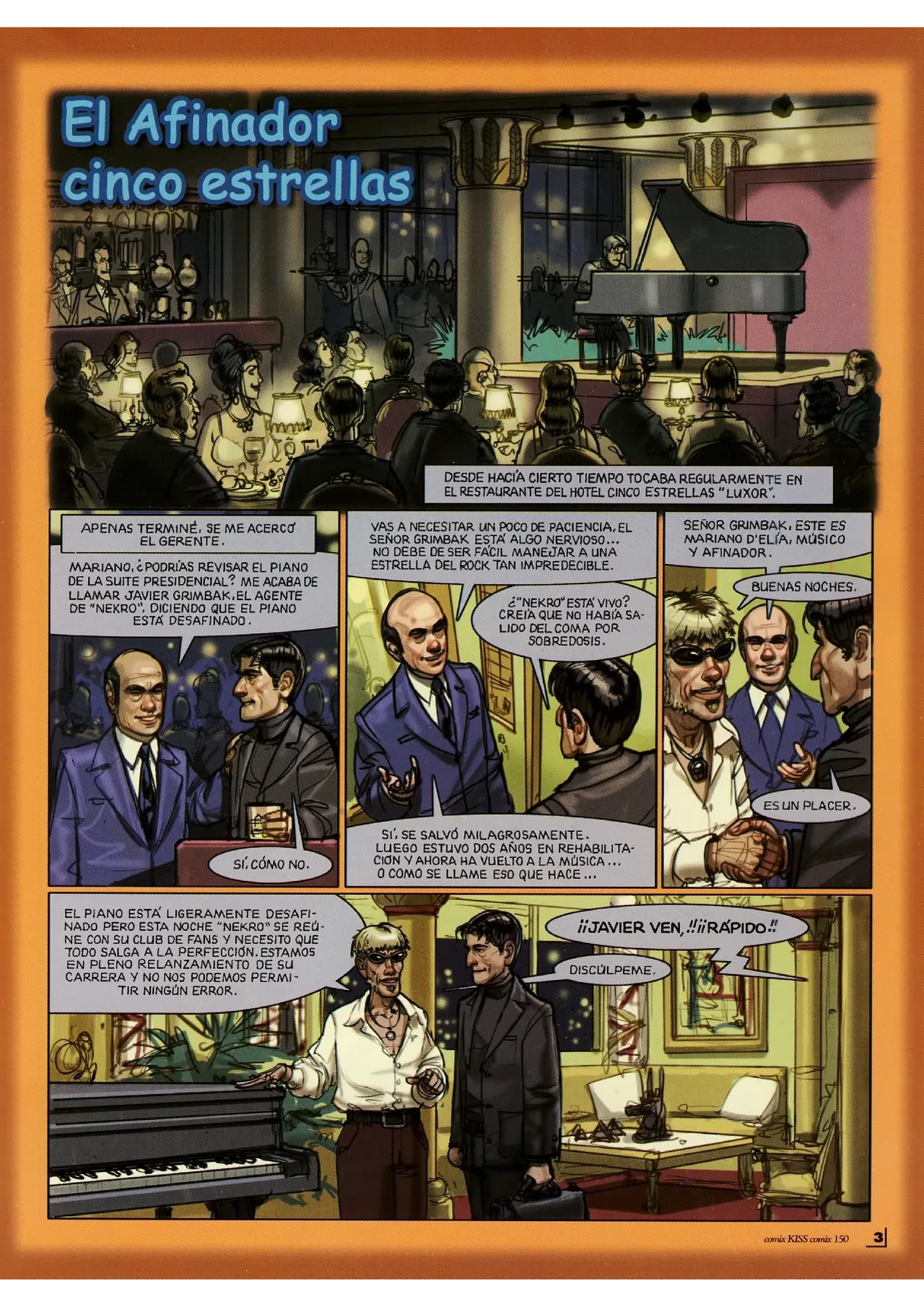 Kiss Comix #150 page 3 full