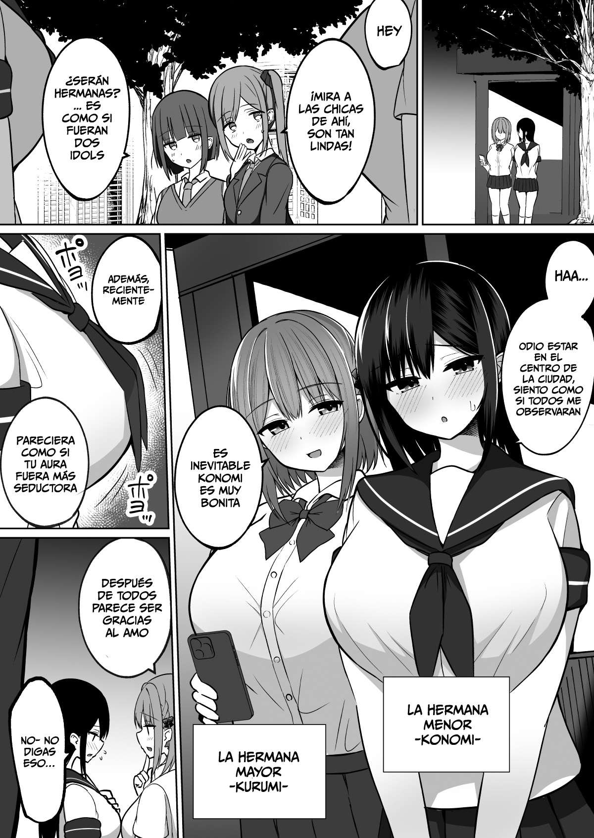 Kyonyuu Mesu Onaho no Shitsukekata ~ Binkan Taishitsu no Dosukebe Kyonyuu Shimai to Iki Gaman Training｜Cómo Disciplinar a un Juguete Sexual de Enormes Pechos ~Las Hermanas Pervertidas de Enormes Pechos Entrenan Para Evitar Venirse porque Son Sensibles~ page 4 full