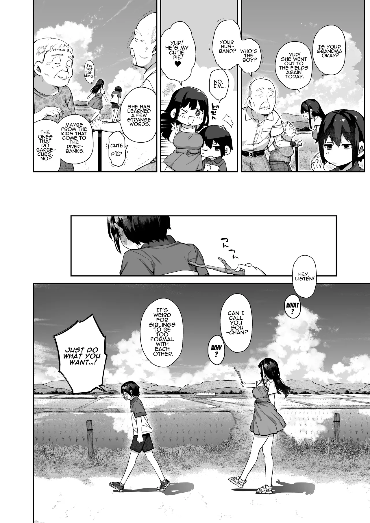 Otona ni Naru Natsu -Oboetate H ni Dohamari suru Inaka OneShota- | The Summer I Became A Man ~OneShota Country Lovin'~ page 12 full