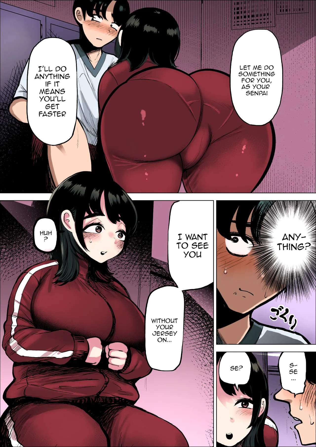 Hayaku Hashiru Tame nara Nandemo Shite Kureru Rikujoubu no Manager | The Track And Field Club Manager Lets Me Do Whatever I Want To Her If It Makes Me Run Faster page 8 full