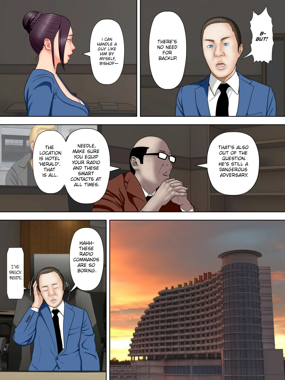 Hitozuma Spy to Mafia no Musuko 1 ~Kuro Gyaru Keisatsukan Hen~ | Spy Wife and Mafia’s Son 1 ~Black Gyaru Police Officer~ page 10 full
