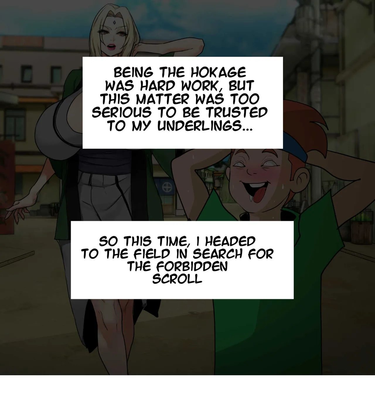Tsunade and the Forbidden Scroll page 2 full