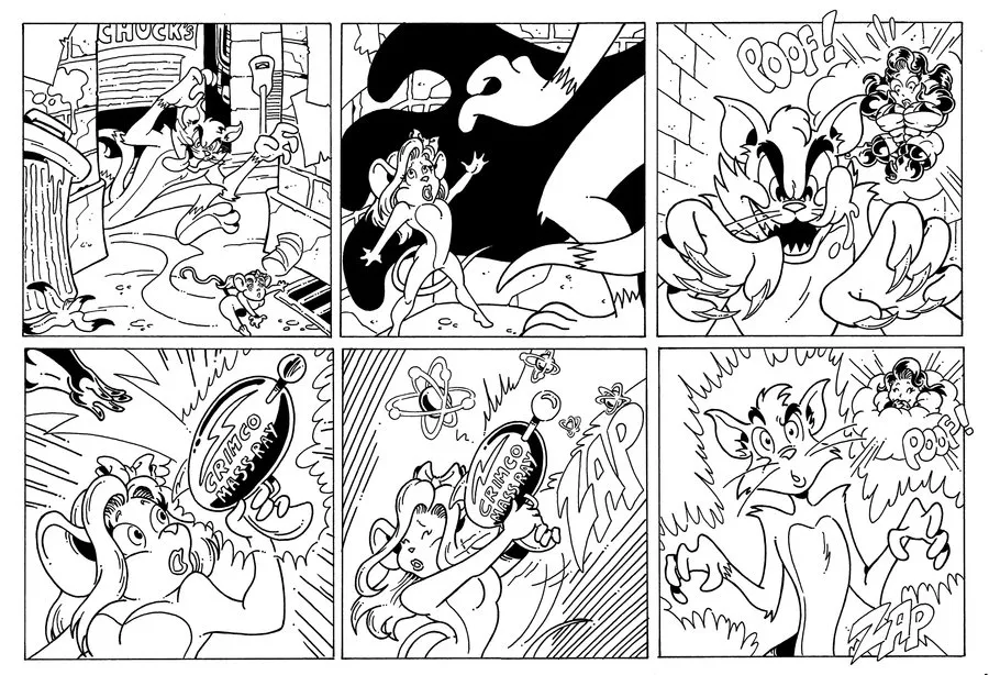 Tom & Jerri: Itty Bitty kitty page 1 full
