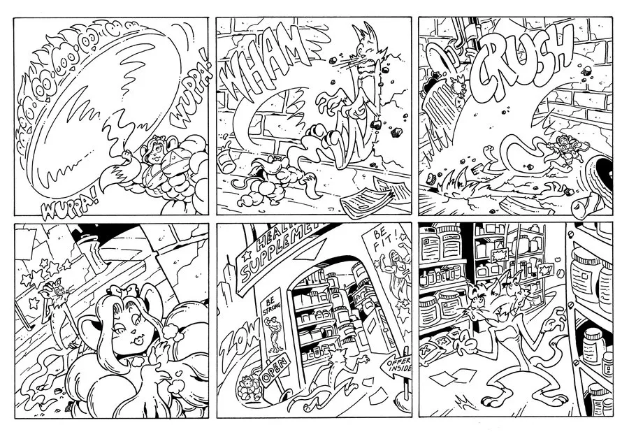 Tom & Jerri: Itty Bitty kitty page 3 full