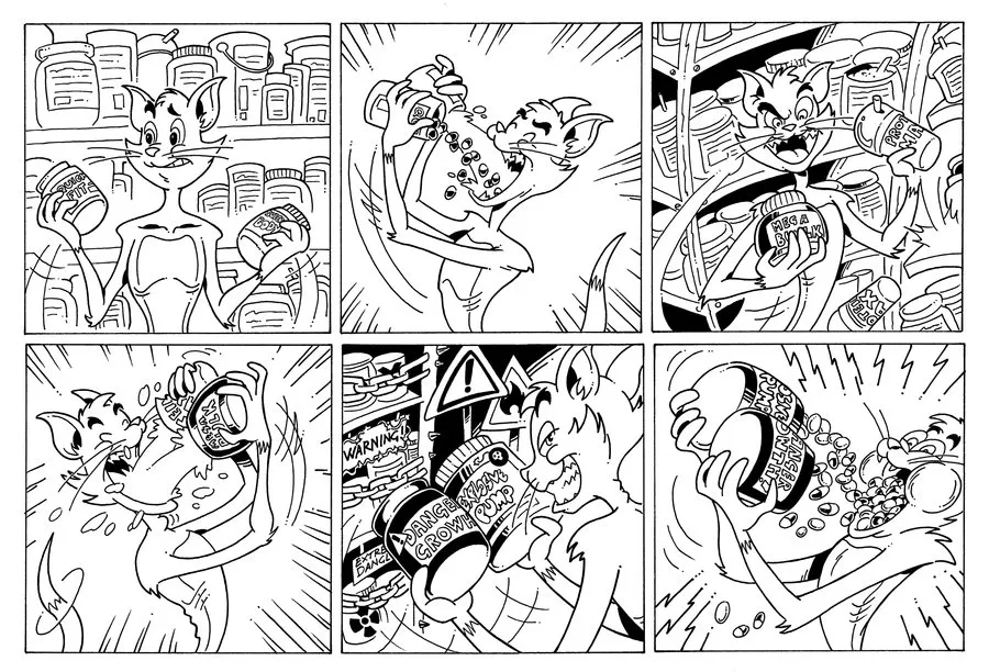 Tom & Jerri: Itty Bitty kitty page 4 full
