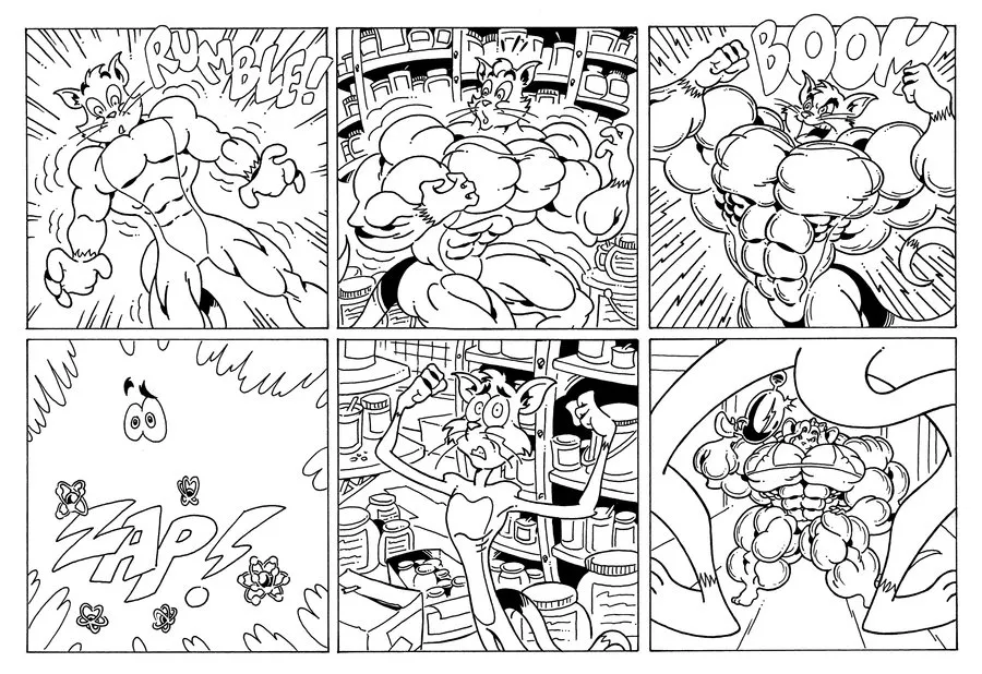 Tom & Jerri: Itty Bitty kitty page 5 full