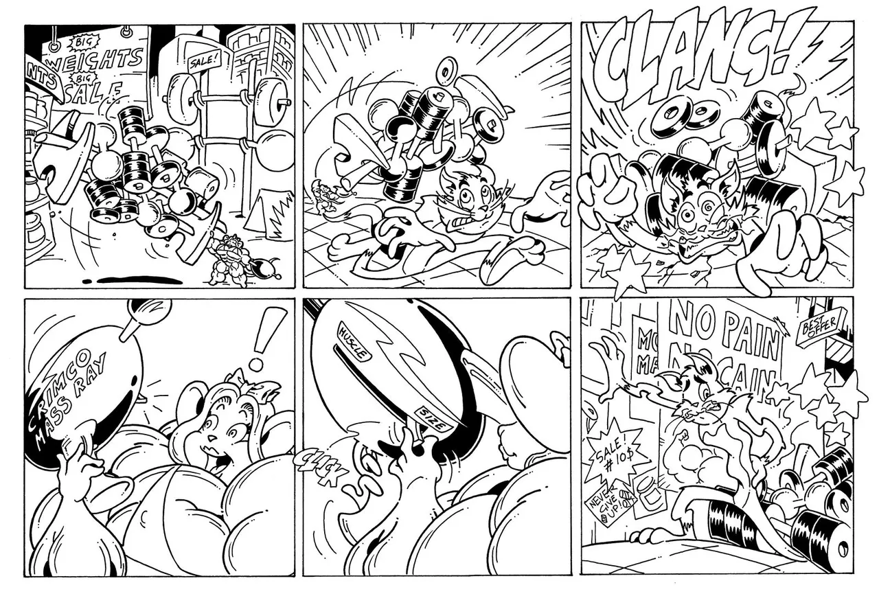 Tom & Jerri: Itty Bitty kitty page 6 full