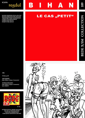 [Bédé X S.M. 189] Jakez Bihan [= Jacques Lemonnier] - Le cas 'Petit' cover