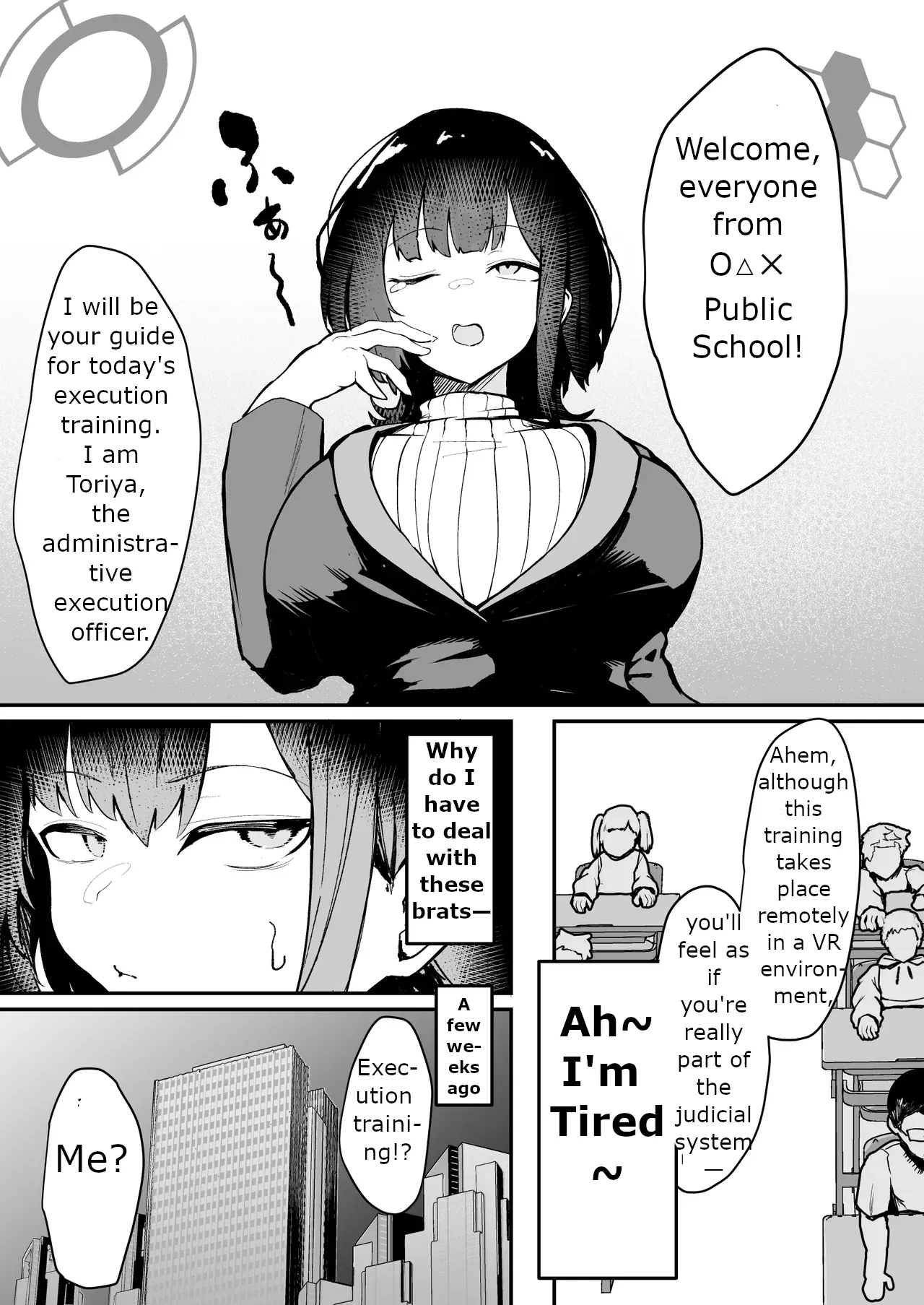 The Story of a Gloomy Execution Officer Who Accidentally Sensation-Blocks Her Own Pussy page 3 full