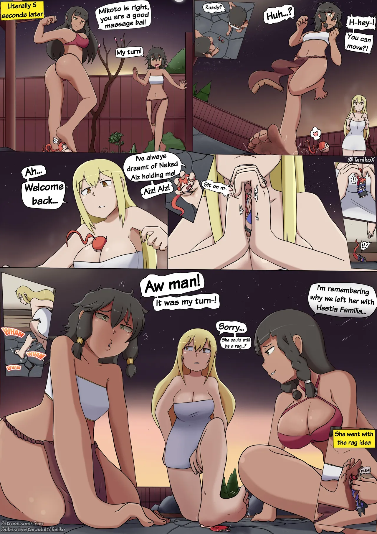 Hestia's New Flip Flop -Girl Version- page 5 full