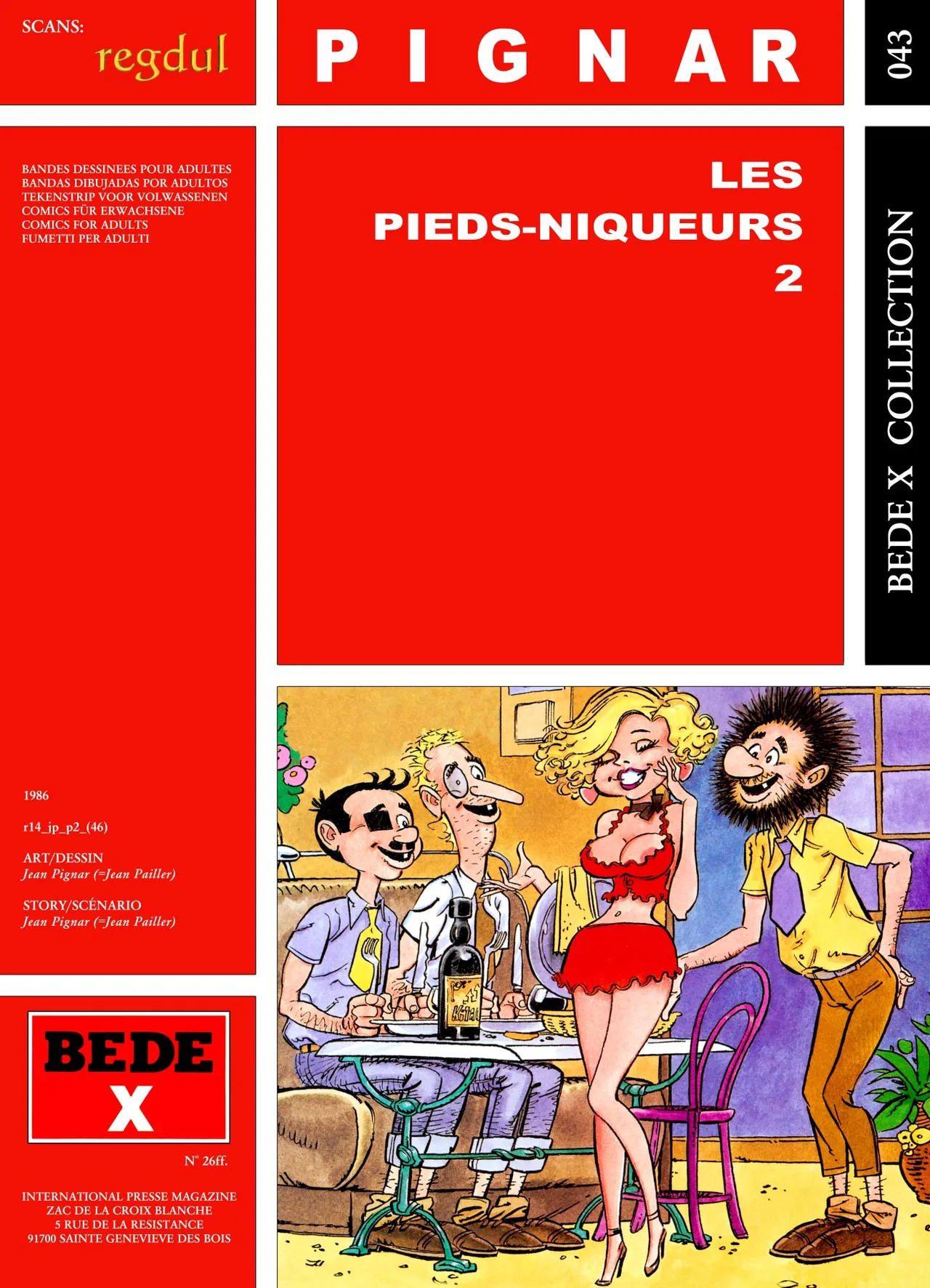 Jean Pignar  - Les Pieds Niqueurs #2 page 1 full
