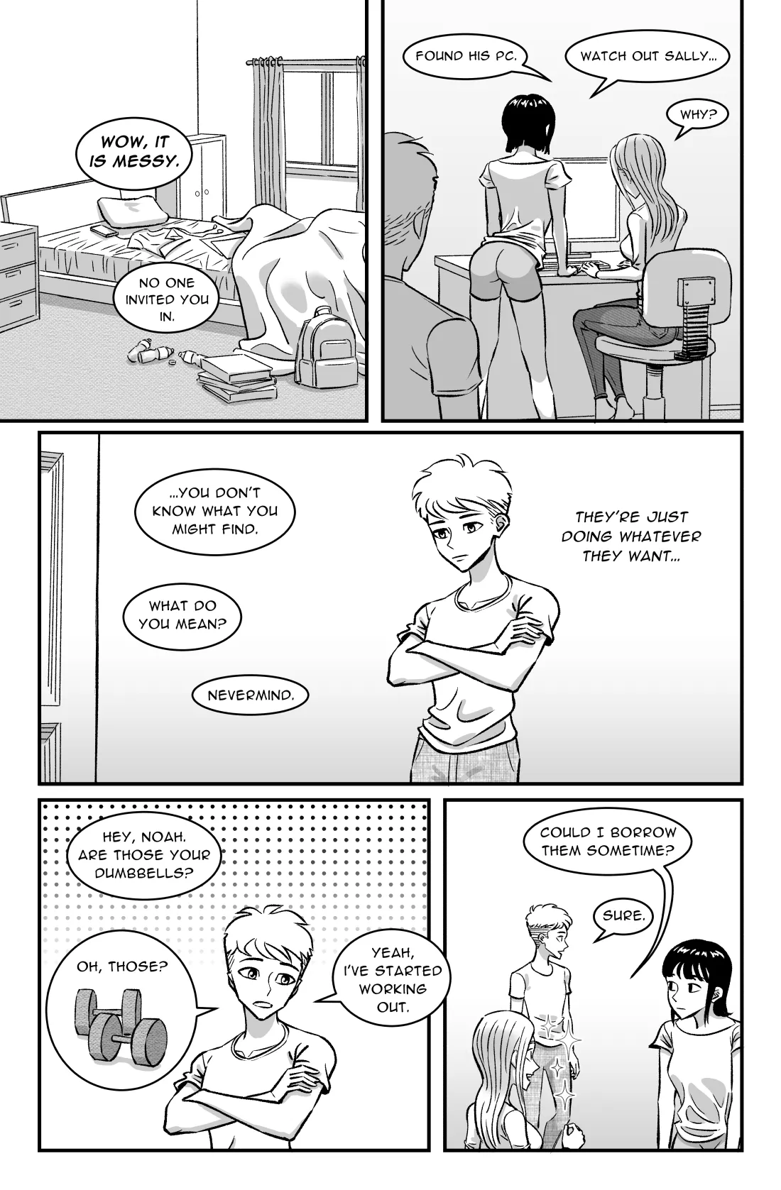 Sally's Exposure Ch.1 page 10 full