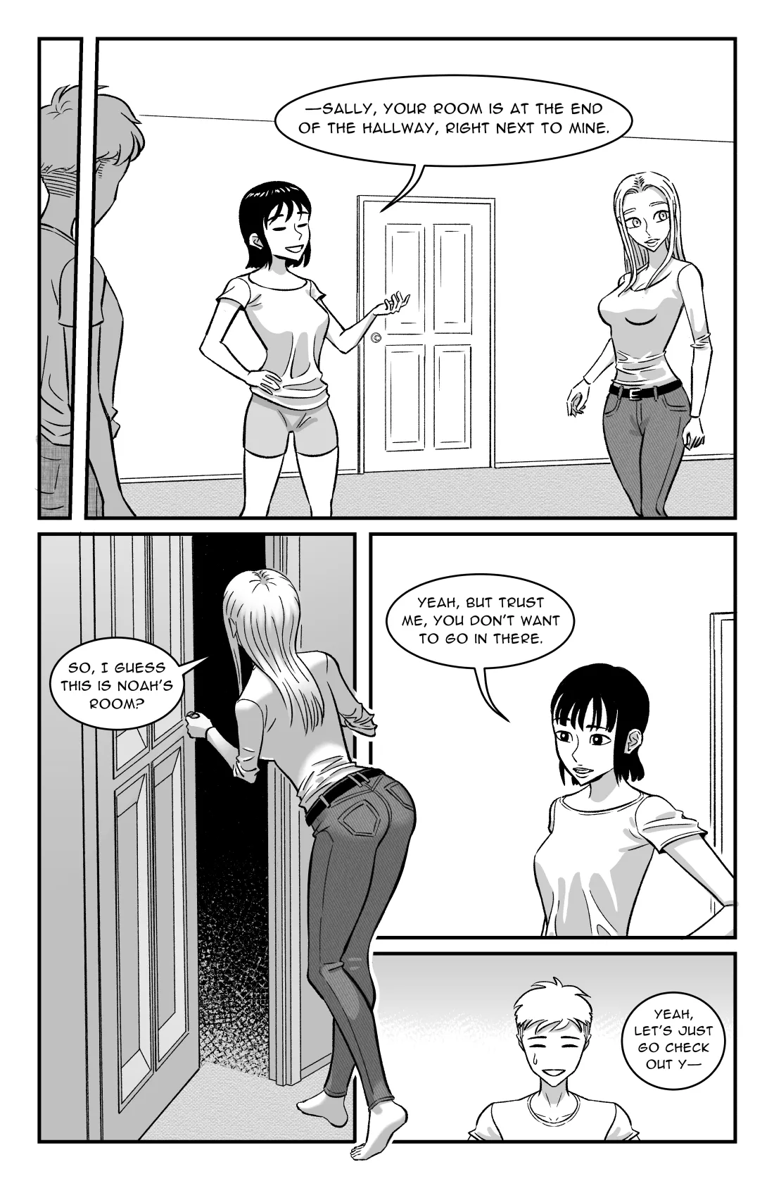 Sally's Exposure Ch.1 page 9 full