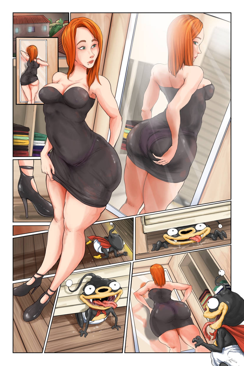 Nibbler’s Side Vore Story: Birthday Feast page 10 full