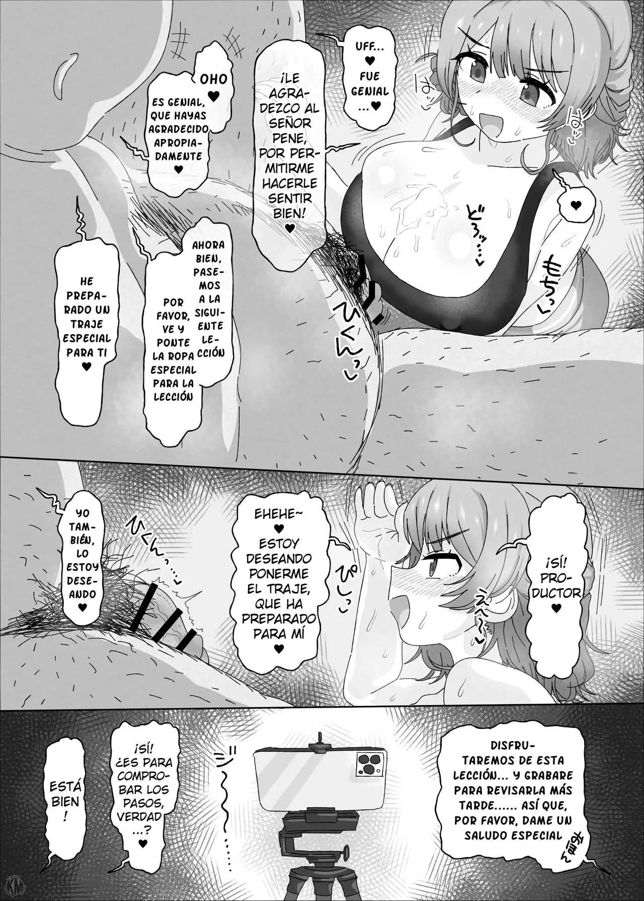 Hanami Ume vs Saimin Oji-san｜Ume Hanami vs Señor Hipnotista page 12 full