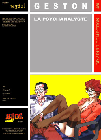[Bédé Adult 380] Geston - La Psychanalyste cover