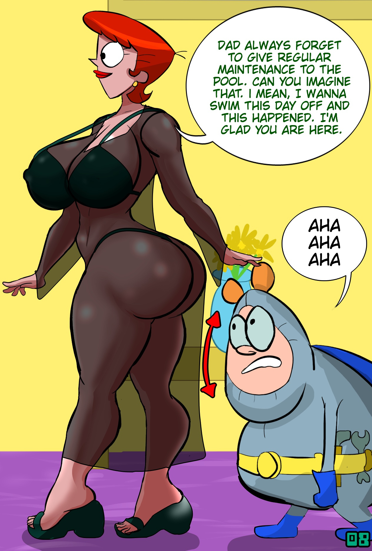 Dexter's Mom Day Off At The Pool page 12 full
