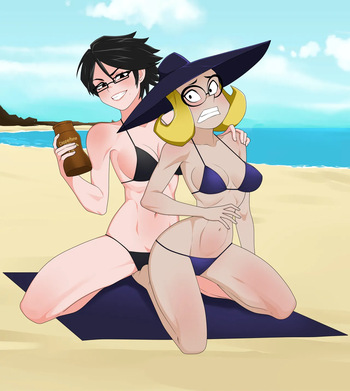 Suntan Sexiness Ever-Escalating: Volume 1 (Rodjim X AnoneySnufftan) cover