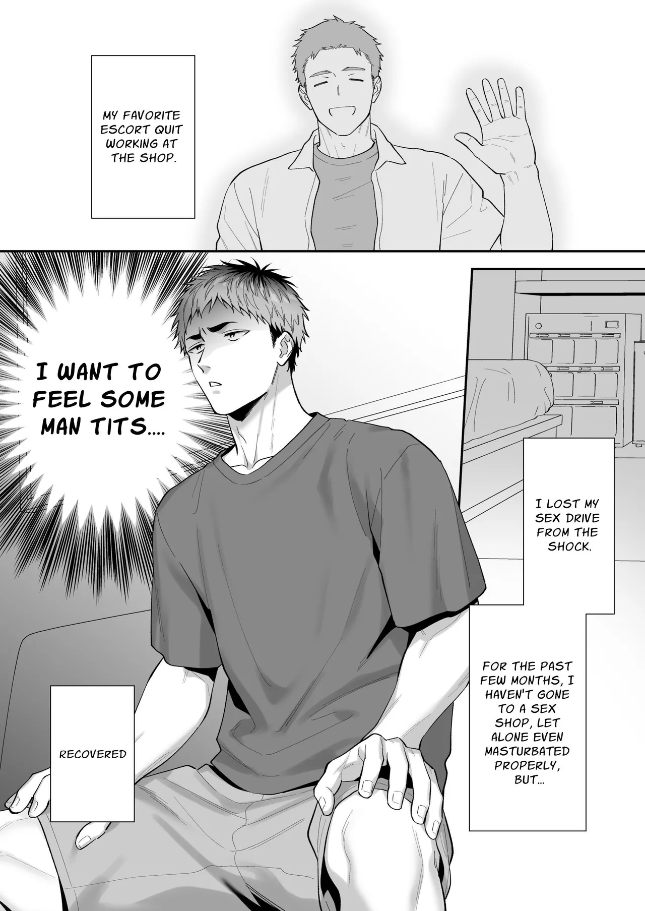 Requesting Man Tits: Fucking Total Masochist Kuro-kun Silly While Teasing His Sensitive Nipples page 3 full