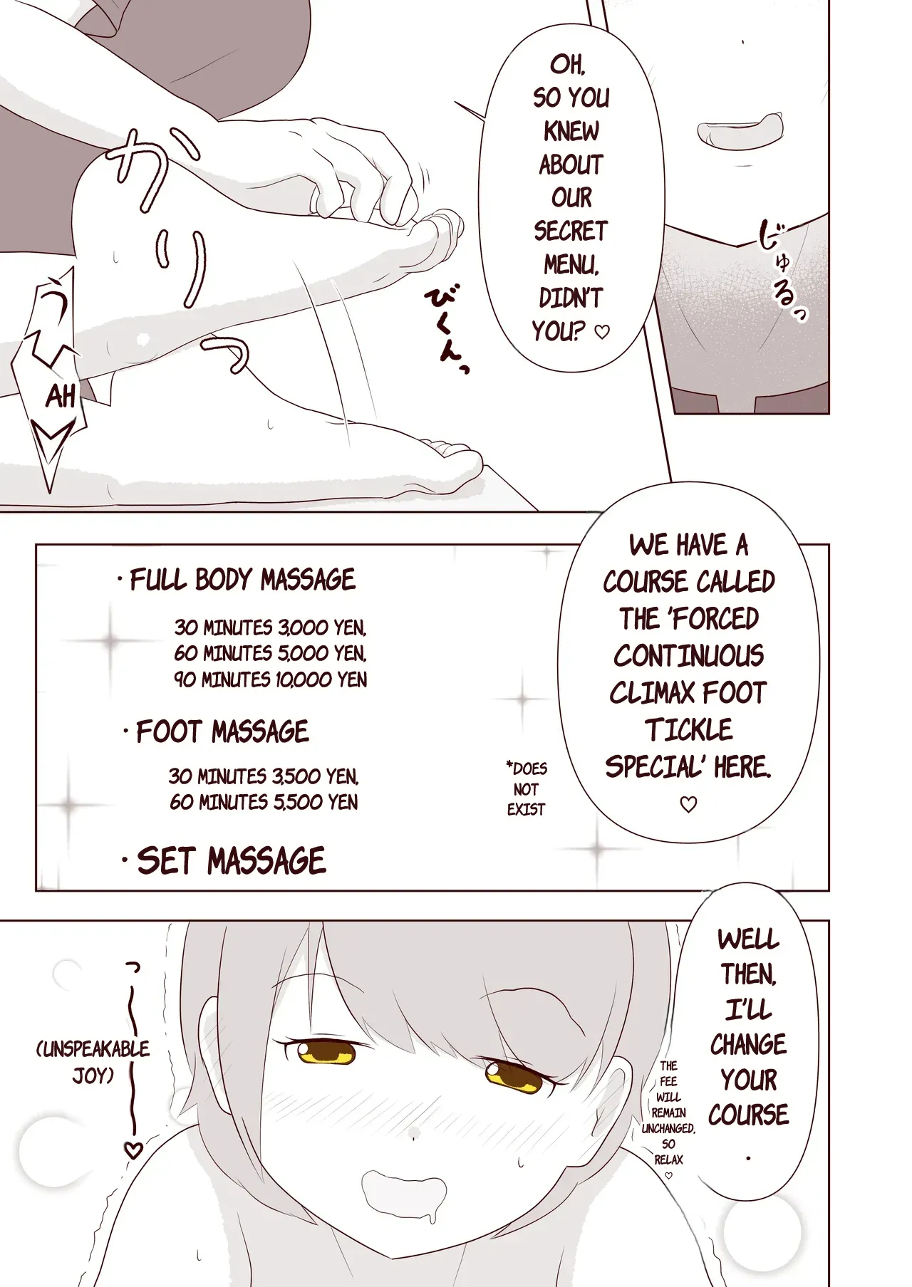 I want to have the soles of my feet tickled! page 12 full