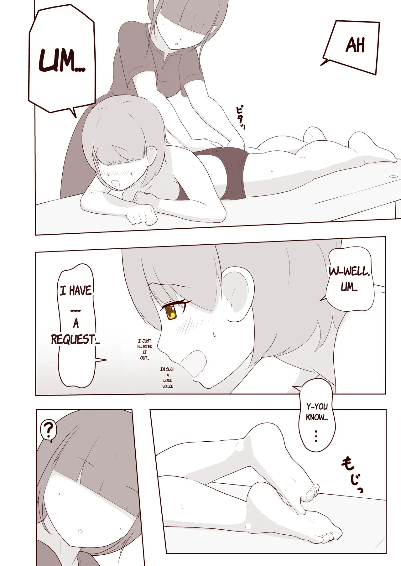 I want to have the soles of my feet tickled! page 9 full