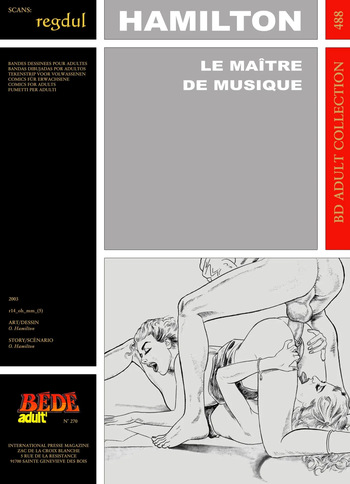 [Bédé Adult 488] O. Hamilton - Le Maître de Musique cover