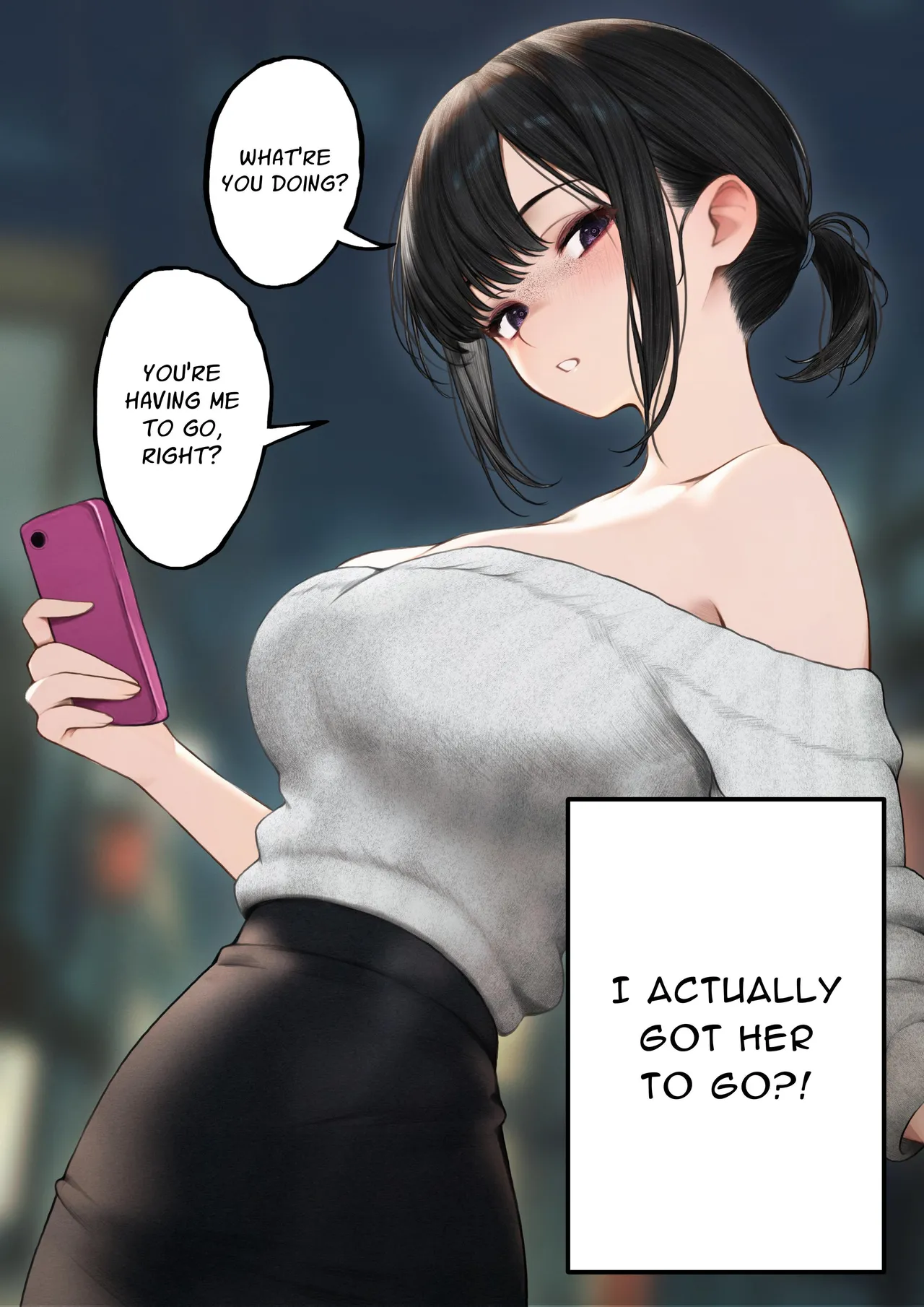 Cool-kei Tenin-san o Omochikaeri Shichatta Hanashi page 3 full