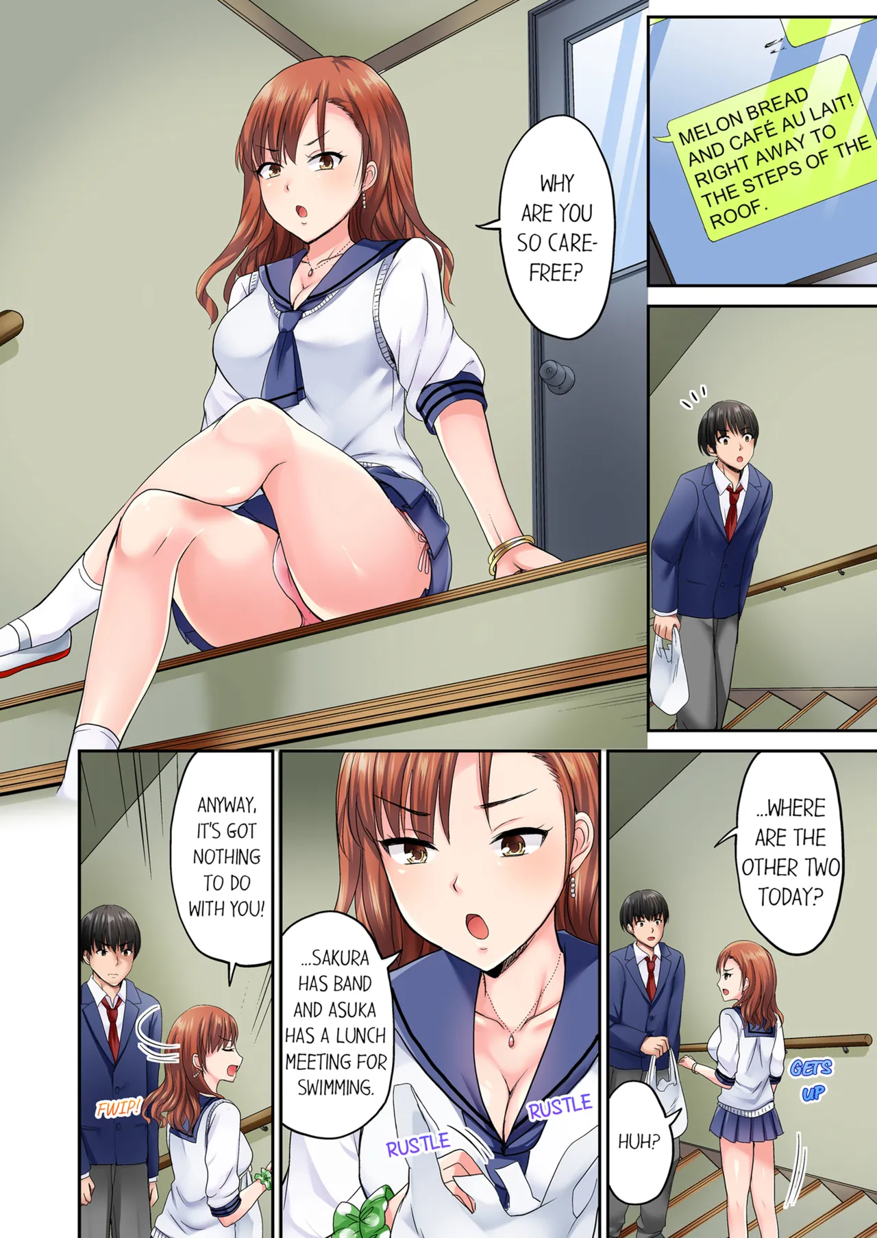 Pashiri no Shita Teku, Yabaitte... ~ Ebi Sori Iki Suru Namaiki Gyaru | Bullied Boy's Tongue Revenge Vol.1-4 page 11 full