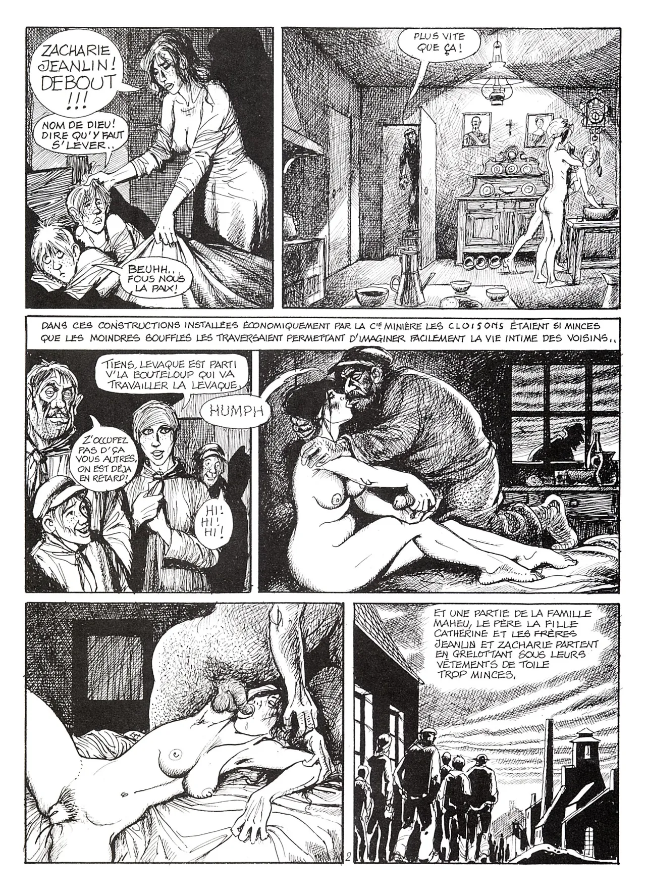 Georges Pichard & Émile Zola - Germinal #1 page 3 full