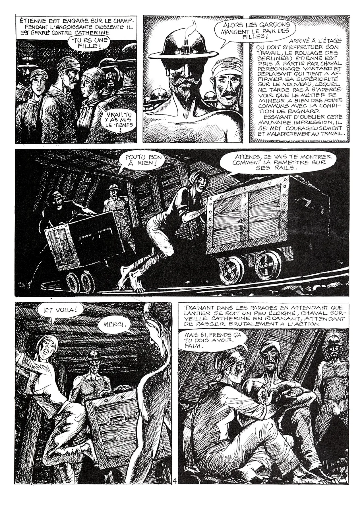 Georges Pichard & Émile Zola - Germinal #1 page 5 full