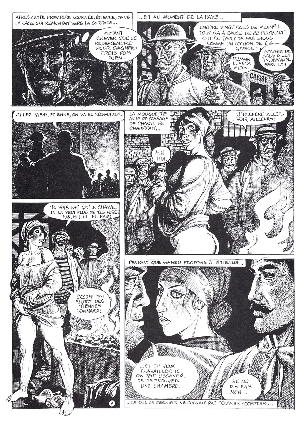 Georges Pichard & Émile Zola - Germinal #1 page 8 full