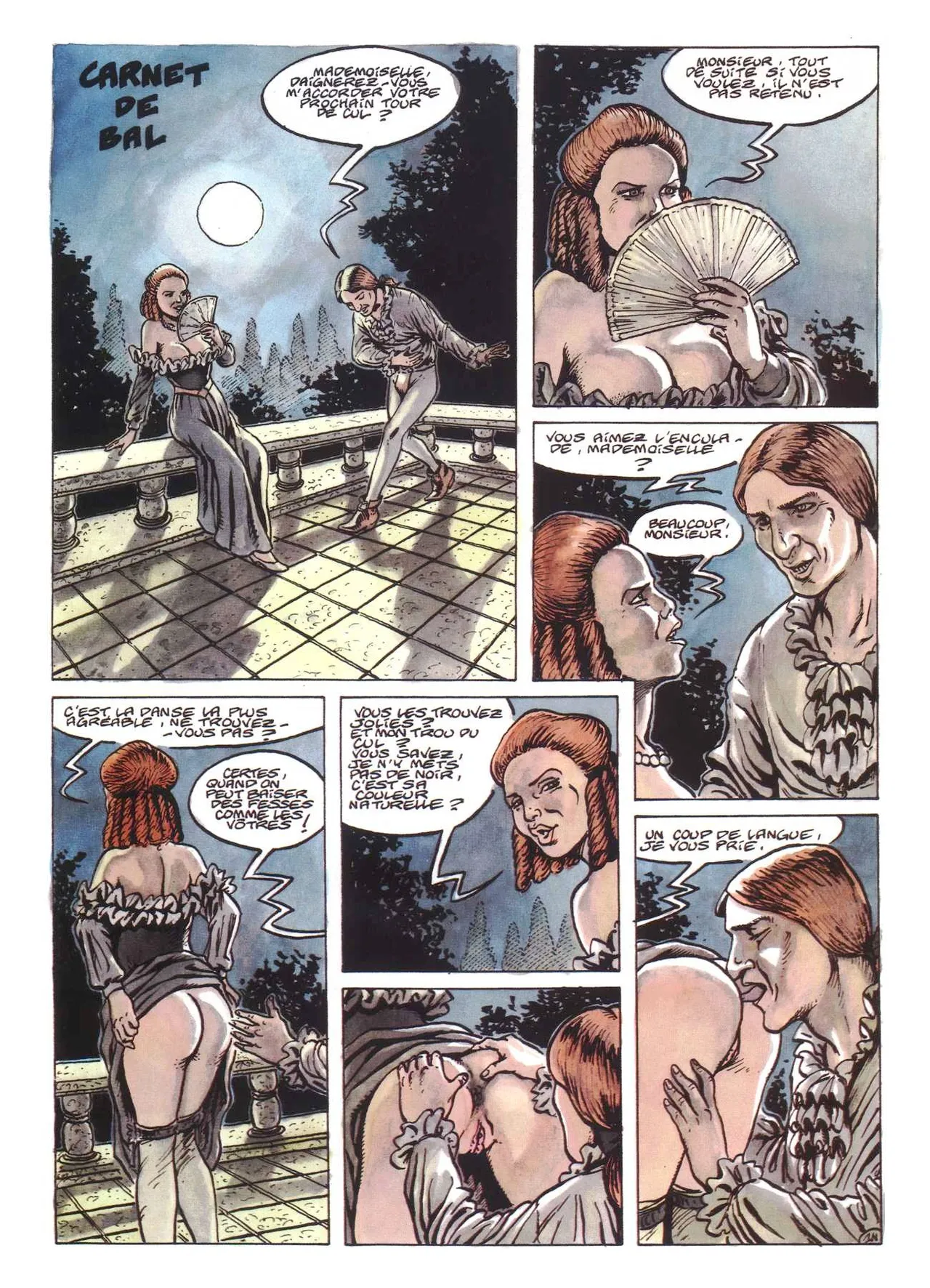 Jacobsen  & Pierre Louÿs - Dialogues de Courtisanes : Carnet de bal page 2 full