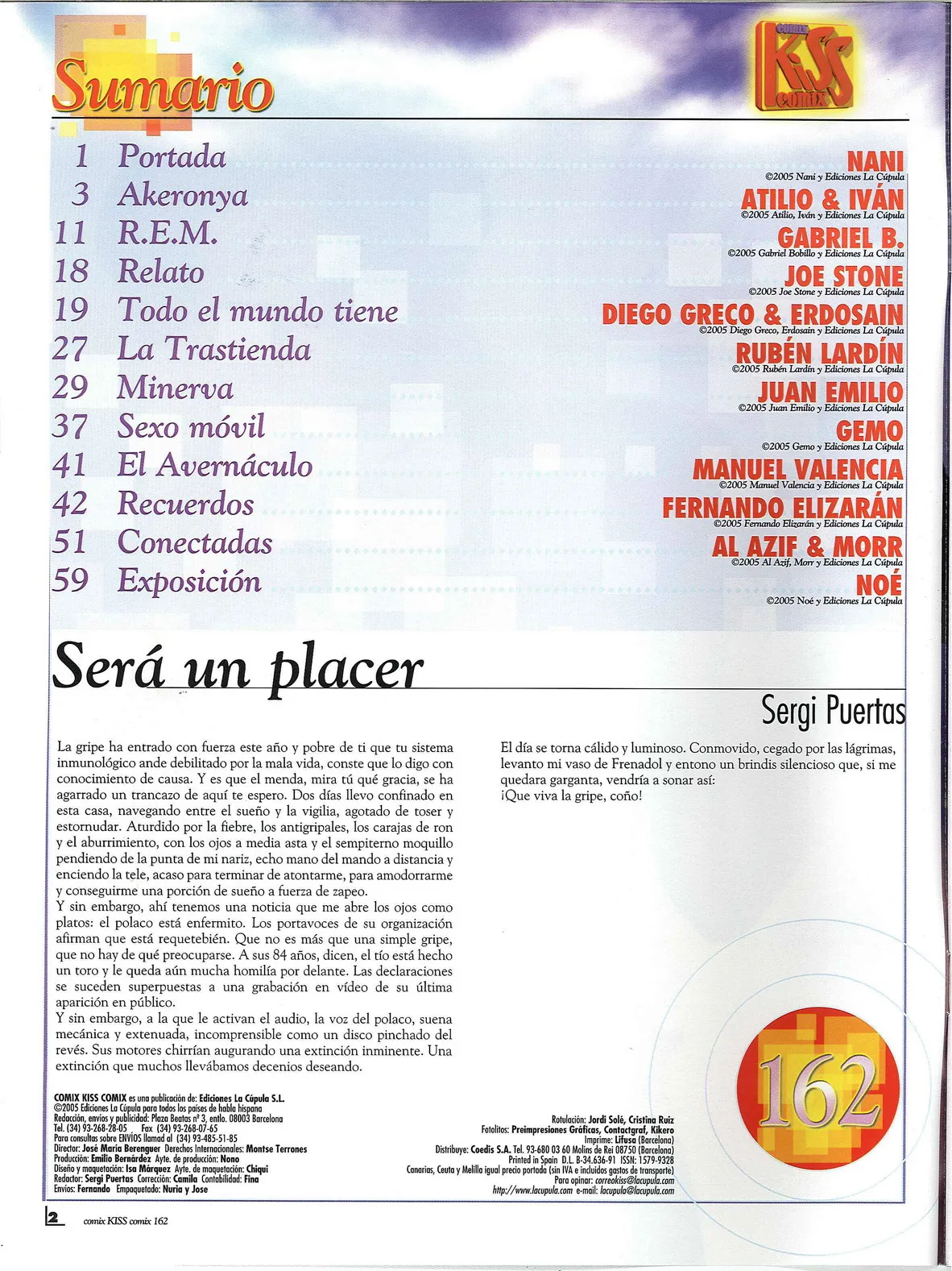 Kiss Comix #162 page 2 full