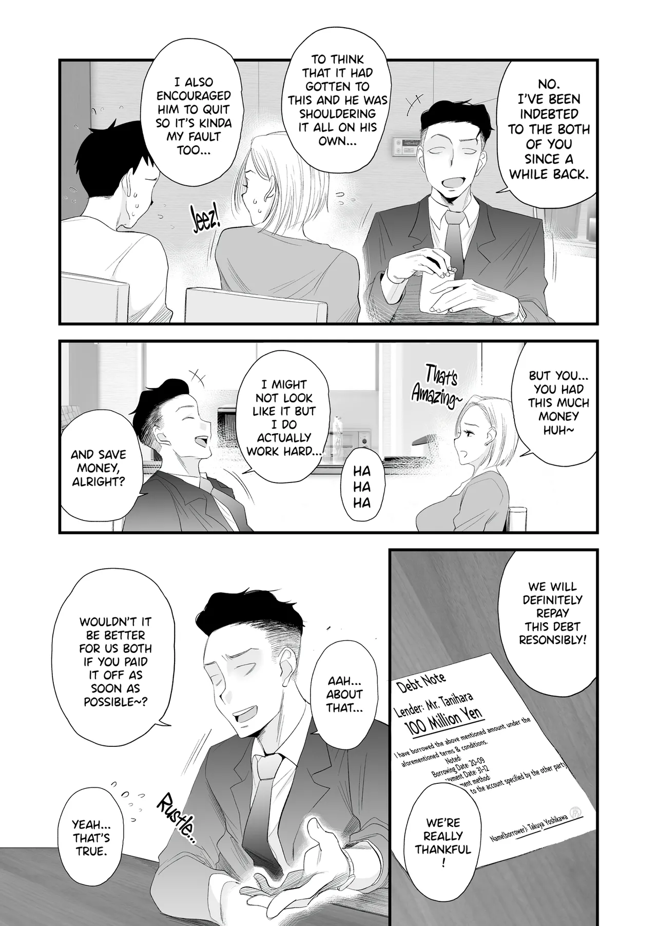 Tsuma ni Mosaic ~Aisuru Tsuma no NTR Douga ni Mosaic Shori Saserareru Ore~ page 5 full