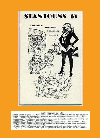 Stantoons #015 - Eric Stanton & Alan Throne cover
