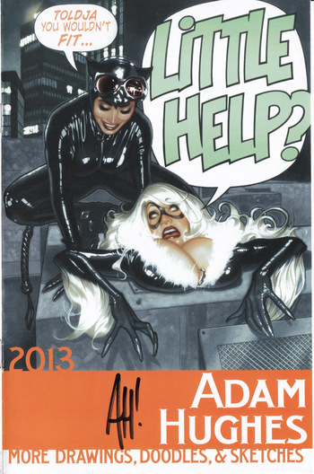 [Adam Hughes] Little Help cover