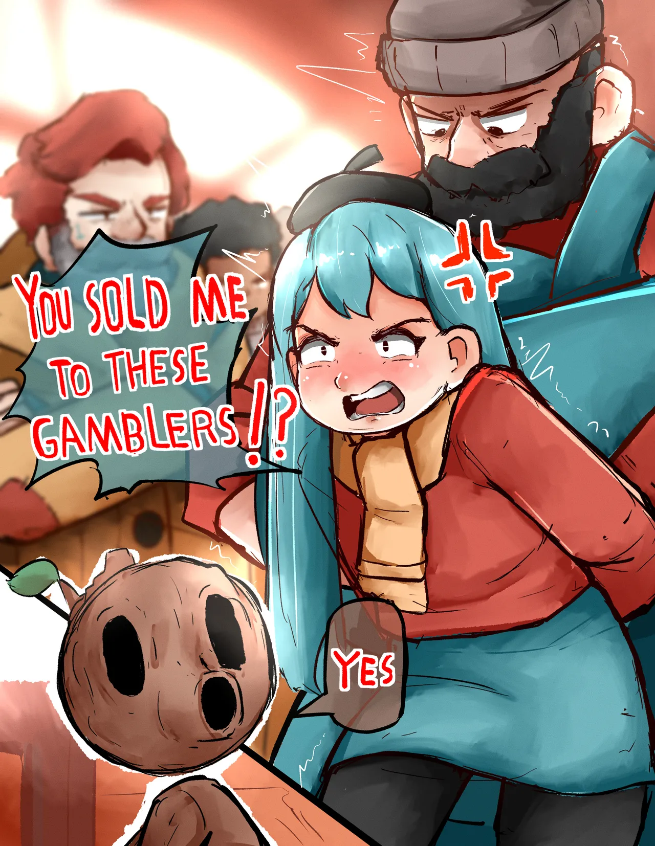 Hilda And The Fisherman page 1 full