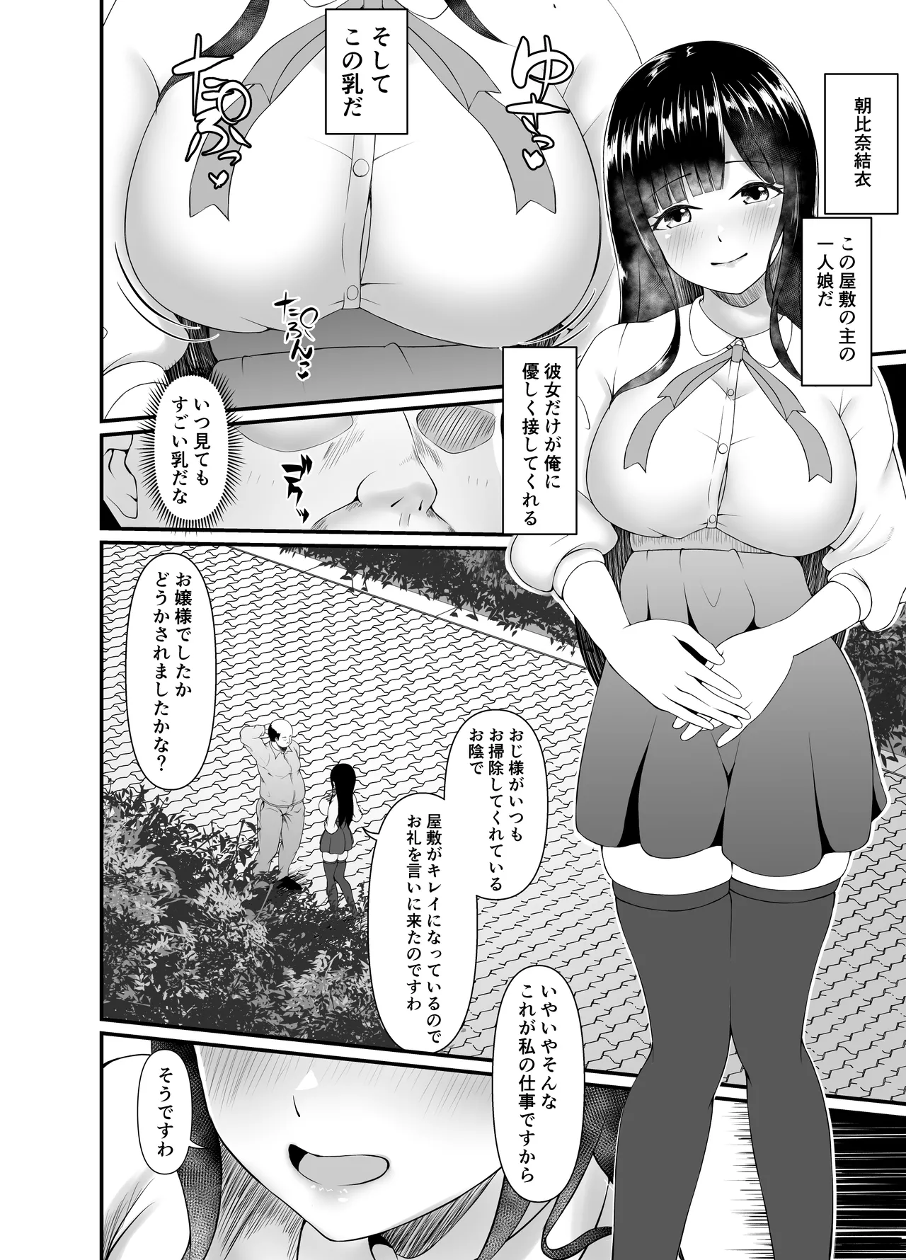 Muchi Muchi Ojou-sama Mesu Dorei ni Otsu page 4 full