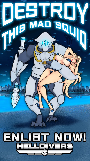 [LYNNCORP] Ho' Divers! (Helldivers 2) cover