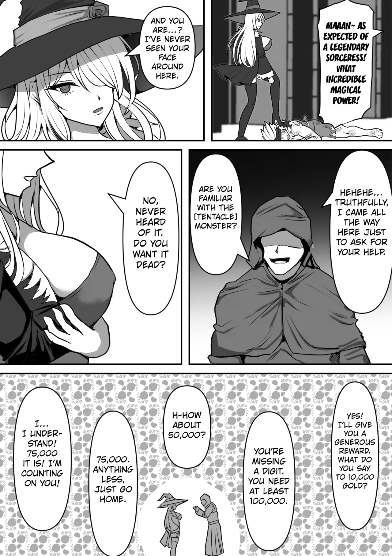 Majo ga Shokushu ni Kisei sa re Shokushu o Shussan shi Makuru Hanashi page 5 full