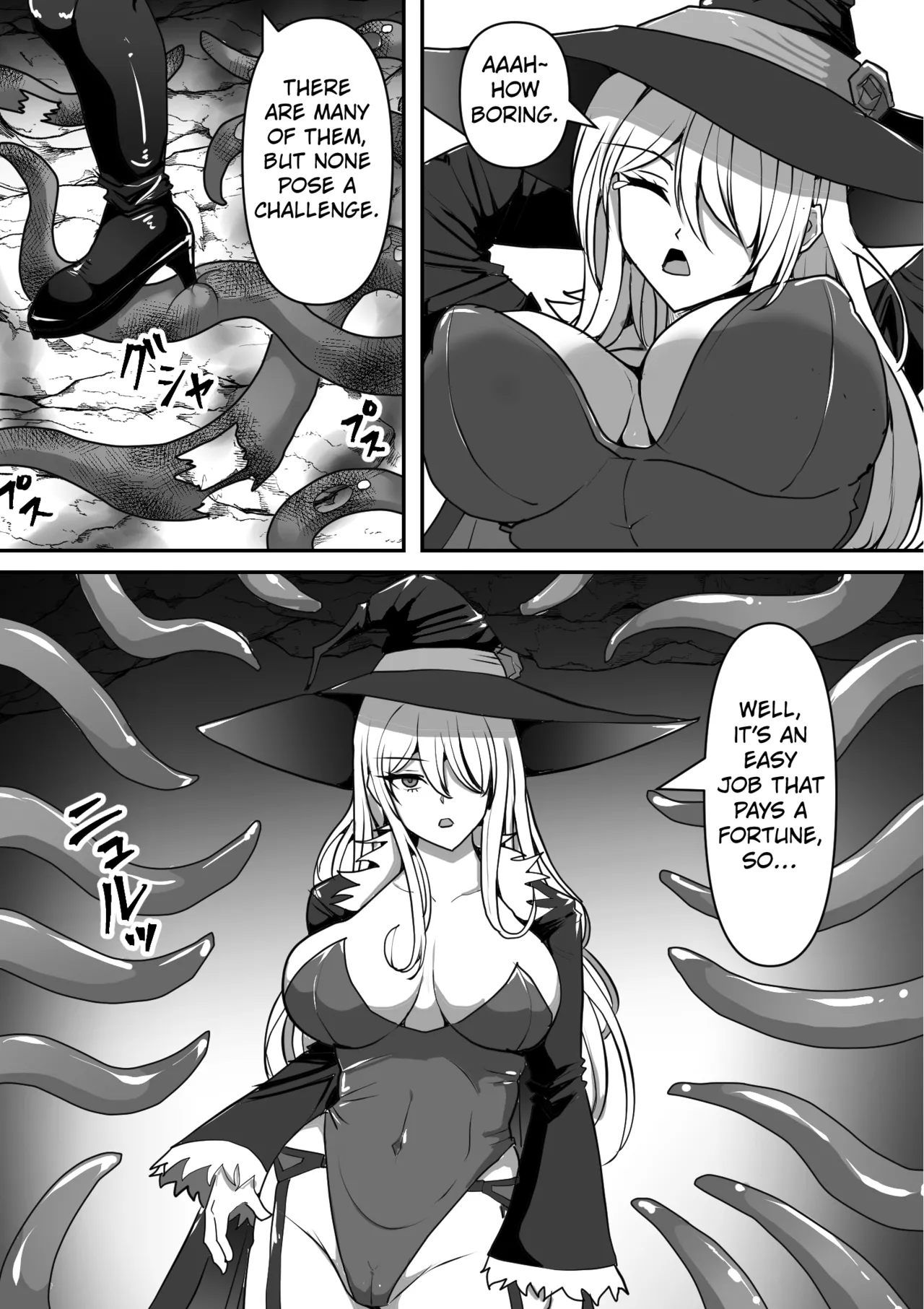 Majo ga Shokushu ni Kisei sa re Shokushu o Shussan shi Makuru Hanashi page 7 full