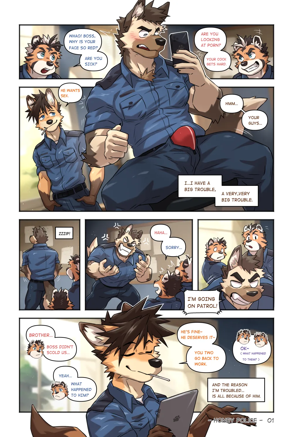 Lucky Boys - Honey Police - page 4 full