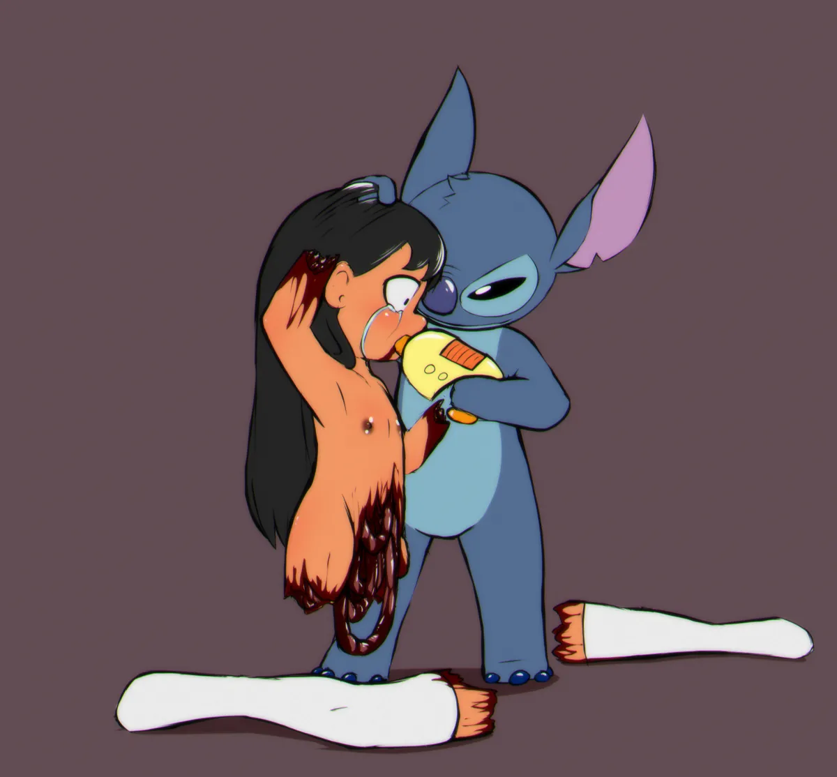 Stitch Destroys Lilo page 7 full