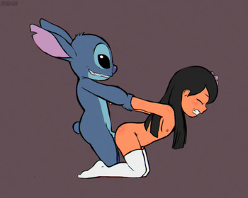Stitch Destroys Lilo [e254e] cover