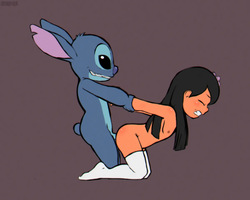 Stitch Destroys Lilo